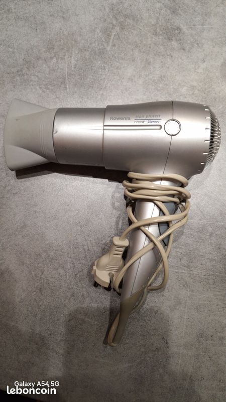 Sèche cheveux ROWENTA hair protect 1700W silver (image 1)