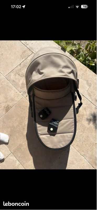 Nacelle YOYO Babyzen / Stokke, coloris Taupe (image 3)