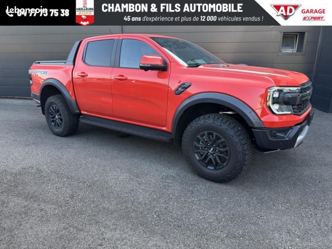 Ford Ranger DOUBLE CABINE 2.0 ECOBLUE 210 CH BVA10 RAPTOR Prix : 56658 HT SANS MALUS (image 4)