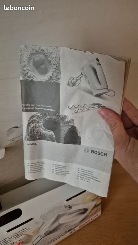 Neuf Batteur Bosch (image 3)