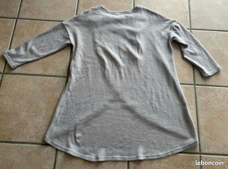 Pull tunique ourson WALLY kaki Pull tunique ourson WALLY kaki