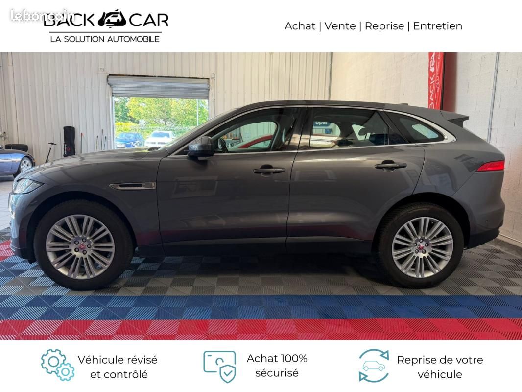 Jaguar F-Pace V6 3.0 D 300 ch AWD BVA8 Portfolio TOIT OUVRANT / SIEGES AV ET VOLANT CHAUFFANTS CO... (image 5)
