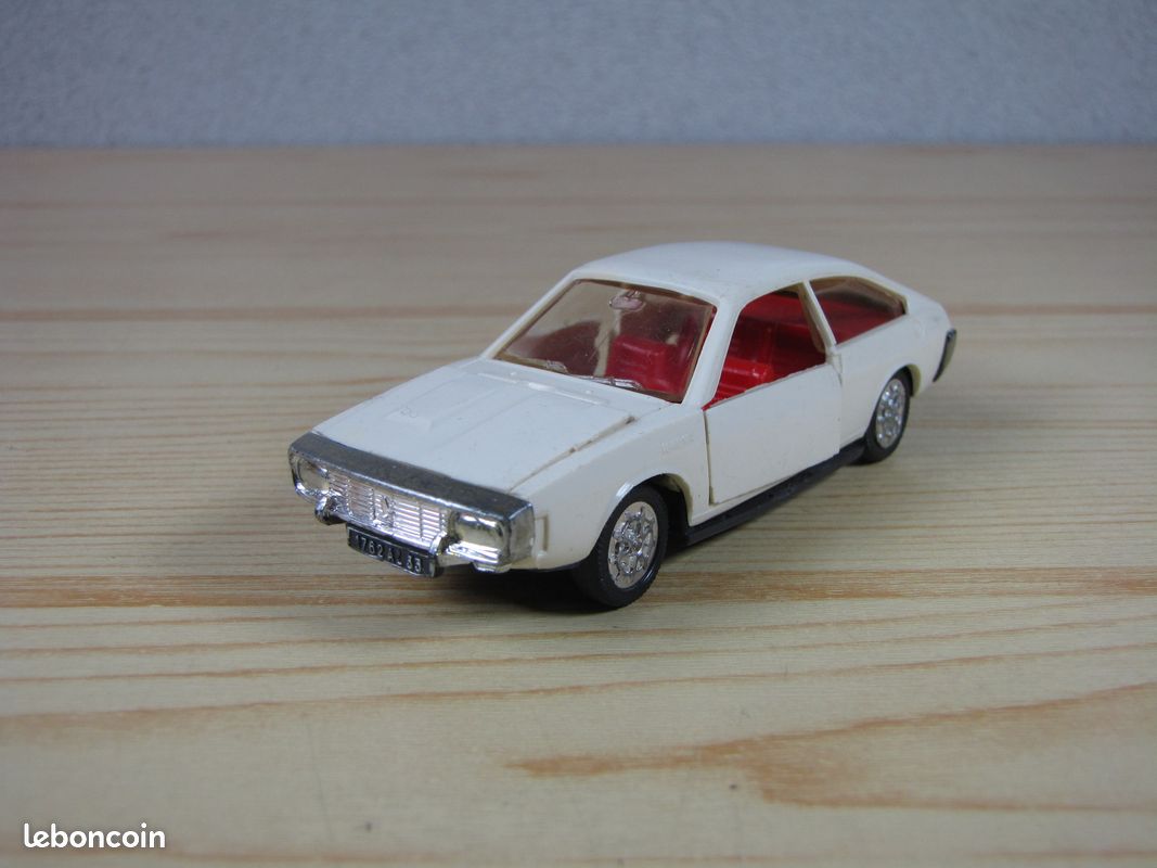 Renault 15 TS Norev 1/43 - Blanche, Miniature De Collection, En Boîte, Occasion