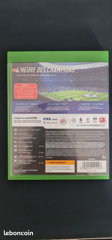 Lots de jeux FIFA : 19, 20 et 22 - Xbox One (image 6)