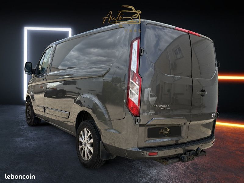Ford TRANSIT CUSTOM FG 280 L1H1 2.0 ECOBLUE 130 S&S LIMITED BVA6 - AIDE PARKING - SIEGES CHAUFFANTS (image 3)