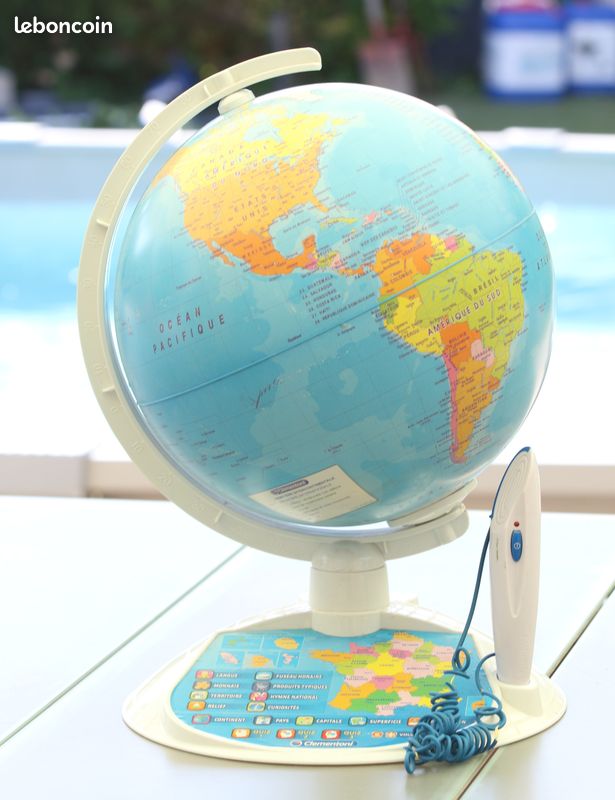 Globe terrestre jeu enfant (image 1)
