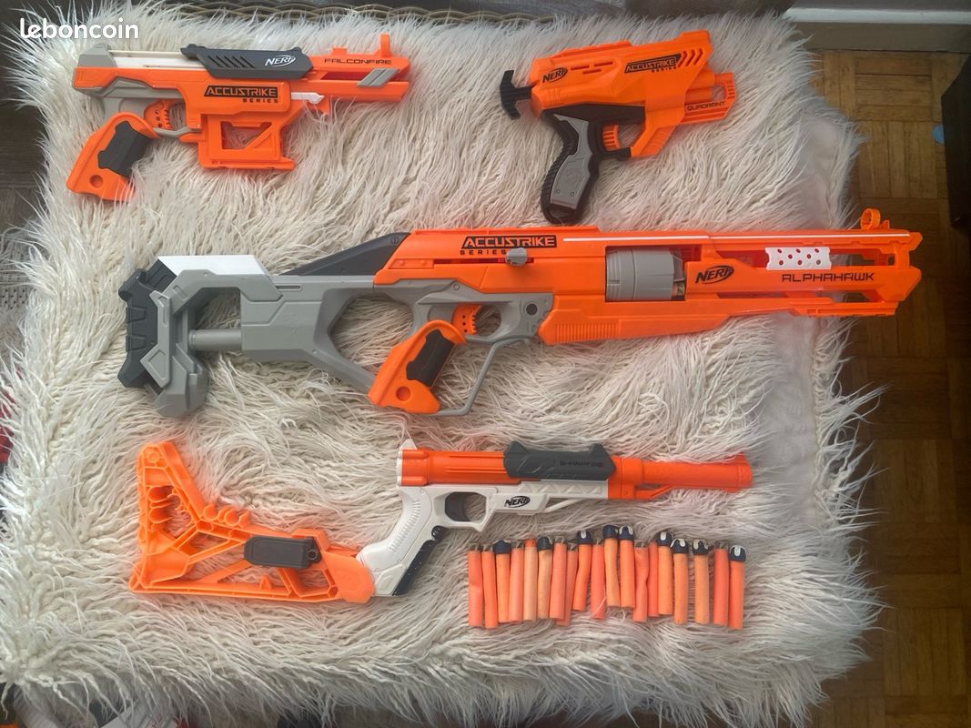 Nerf pistolet accustike orange Fortnite balle (image 1)