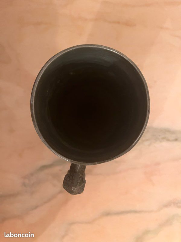 Pichet / vase artisanat étain (image 5)