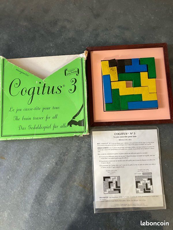Jeu Casse-tête Cogitus numéro 3 (image 1)