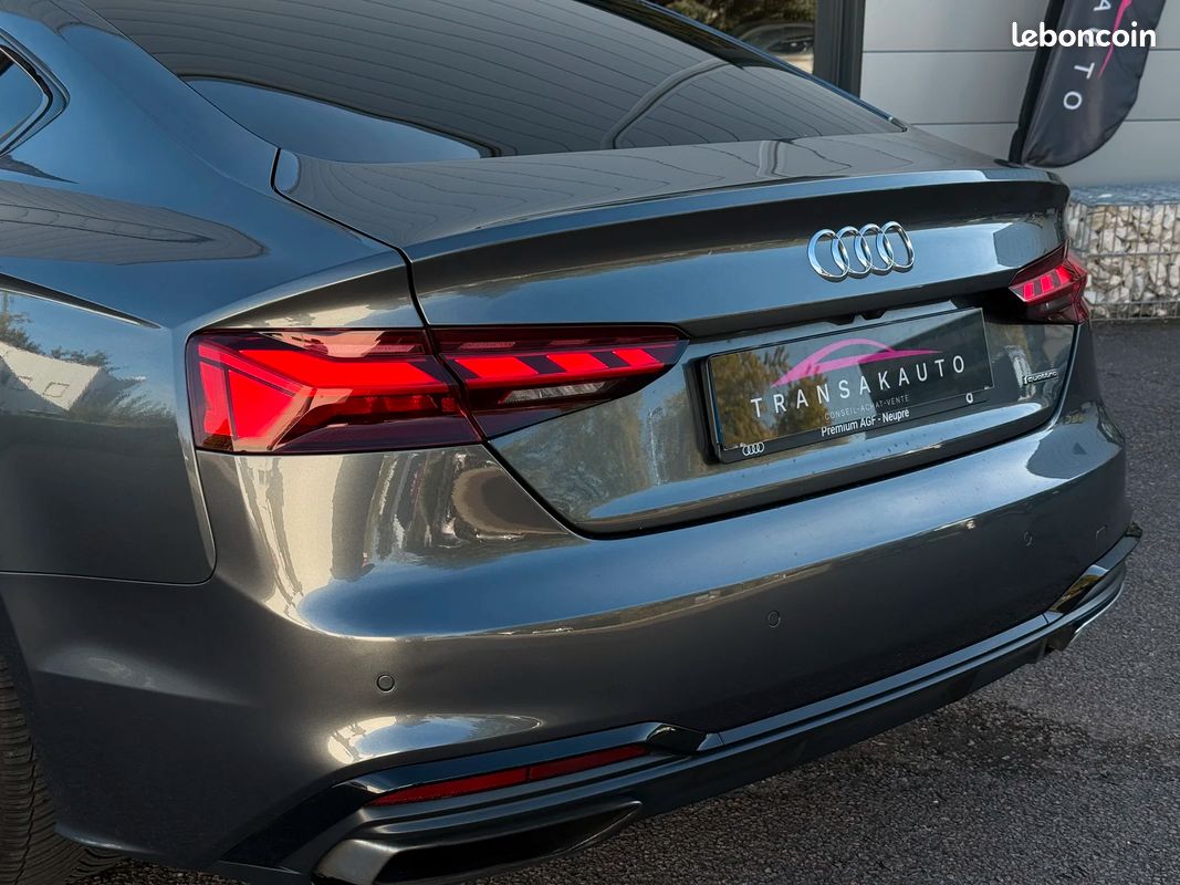 Audi A5 40 TDI quattro Avus Pack S-line / entretien Audi / Attelage électrique + toit ouvrant (image 5)