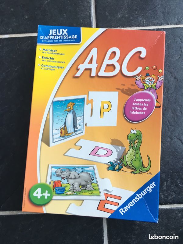 Puzzle ABC et premier puzzle bois lou276 (image 2)