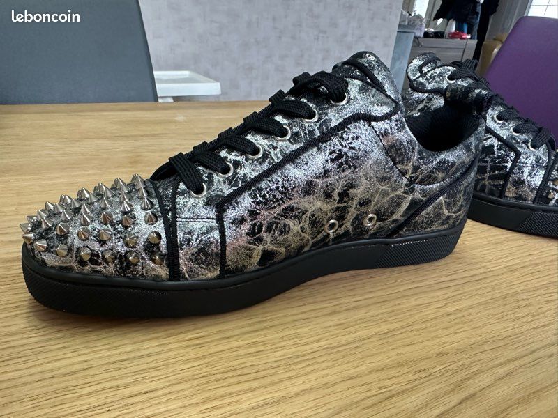 Christian Louboutin - Louis Junior Spikes Orlato - taille 42,5 - Neuve (image 6)
