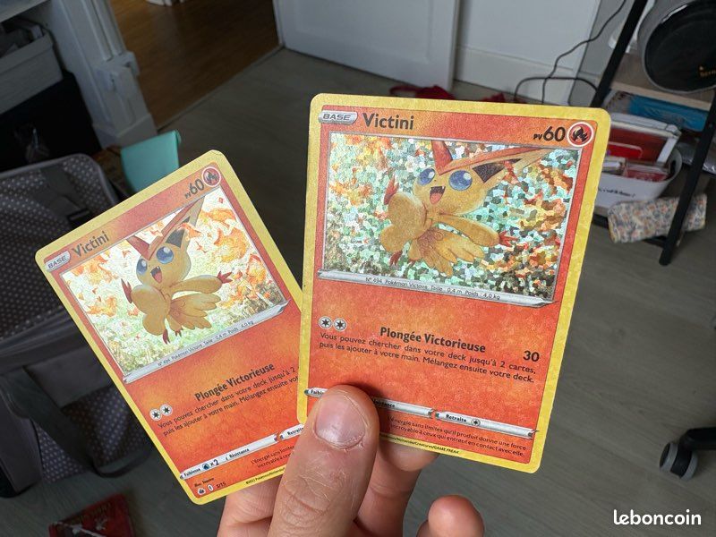 Carte Pokmon McDonald's Victini holo bleed 5/15 - Collection