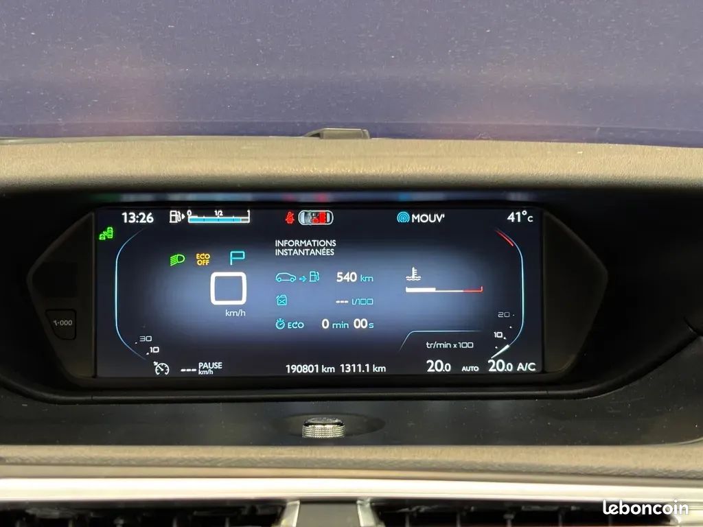CITROEN C4 Picasso 2.0 HDI 150ch Exclusive - 2015 - Caméra de recul - Bluetooth - LED (image 15)