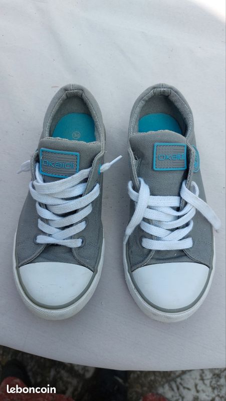 Okaïdi Tennis Toile Bebe Garcon Basket/ Tennis En Toile Garçon