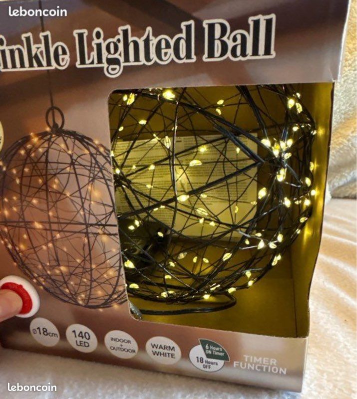 Boule lumineuse Noël (image 2)