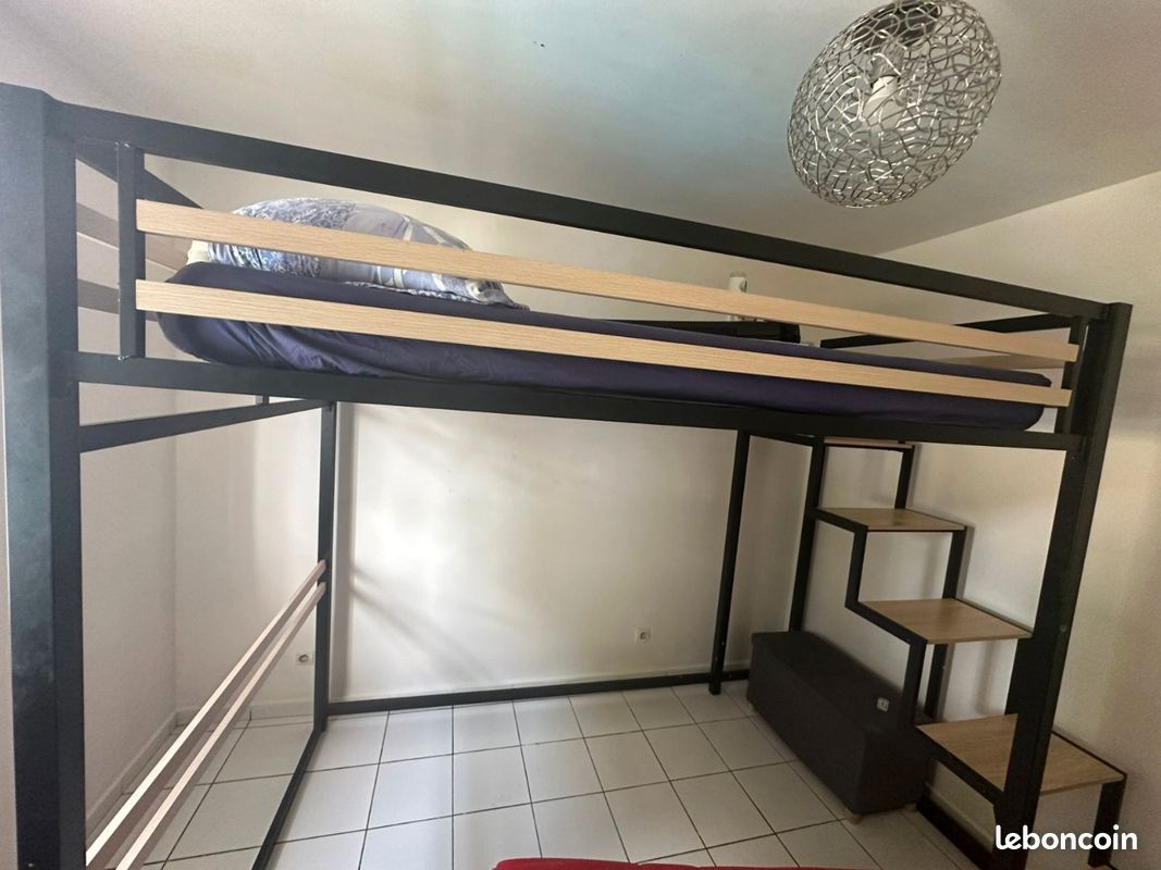 Vend lit pont bon état.démonté prêt à partir (image 5)