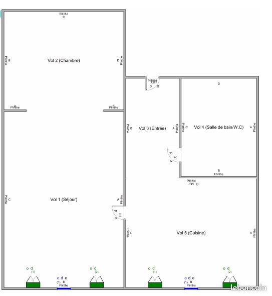 Appartement a louer lons-le-saunier - 1 pièce(s) - 36 m2 - Surfyn