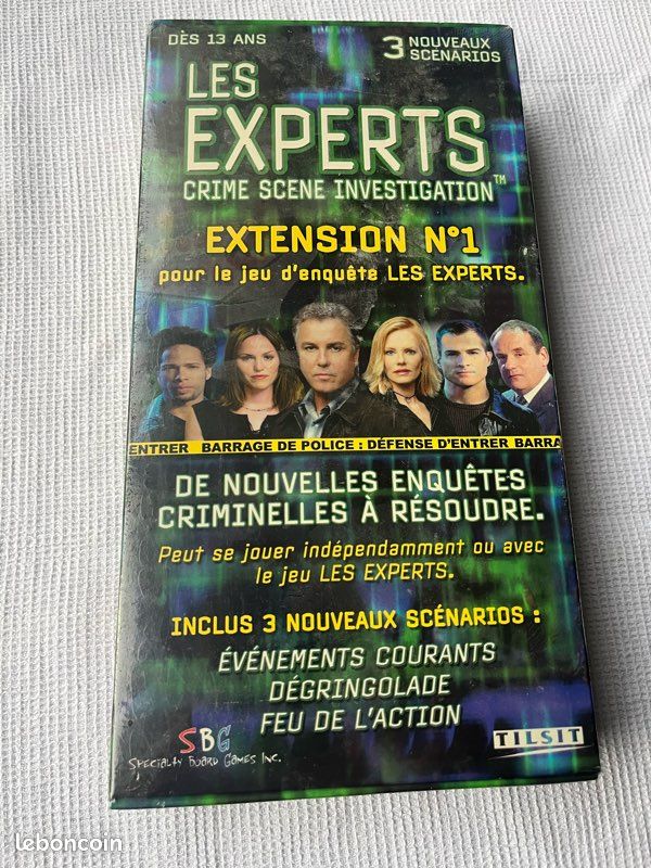 Jeu vidéo Les Experts, Crime Scene Investigation, Dès 13 ans (image 1)