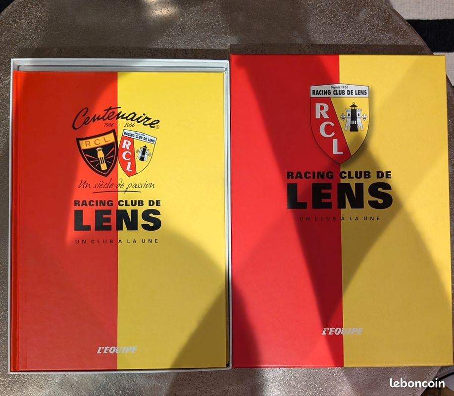 Racing club d Lns - un club à la un (Coffrt