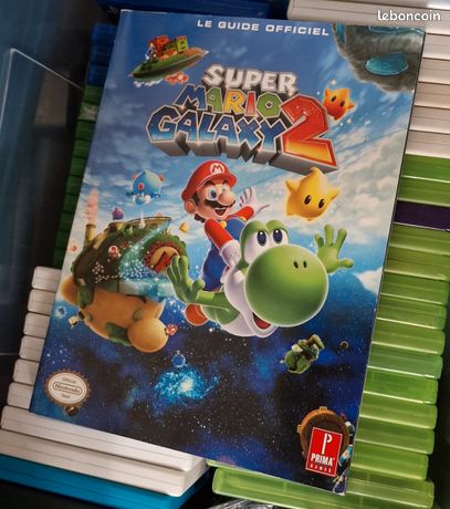 Lot De 2 Jeux Wii : Wii Sport Et Super Mario Galaxy 2 - Français, Boîtes Cartonnées