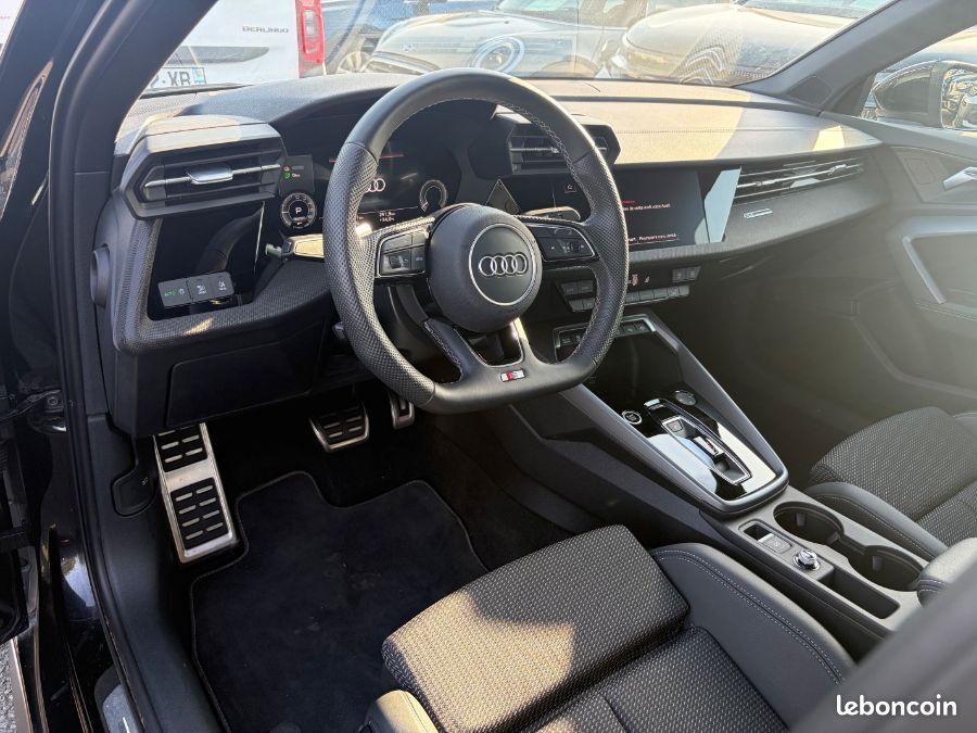 Audi A3 sportback IV New 40 TFSIe 204 25.7kWh S tronic S line 142Kms Elect. WLTP Key Less Hayon EL (image 16)