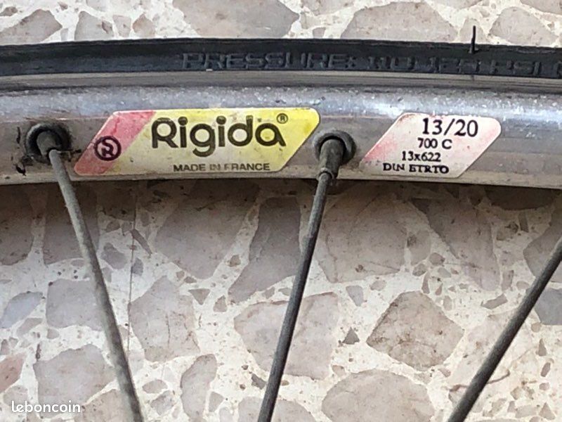 Roue Arrière 700 Mm Pour Vélo Ancien – Collection Eroica