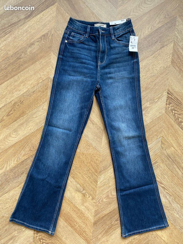 Jean femme flare high waist Pimkie - taille 34 (image 1)
