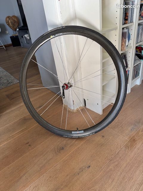 Paire de roues CORIMA WS 32 à boyaux pour cassettes shimano 11 vitesses (image 4)