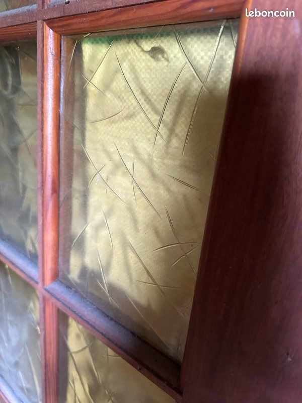 Porte intérieure avec carreaux en verre environ 73cm x 204 cm (image 3)
