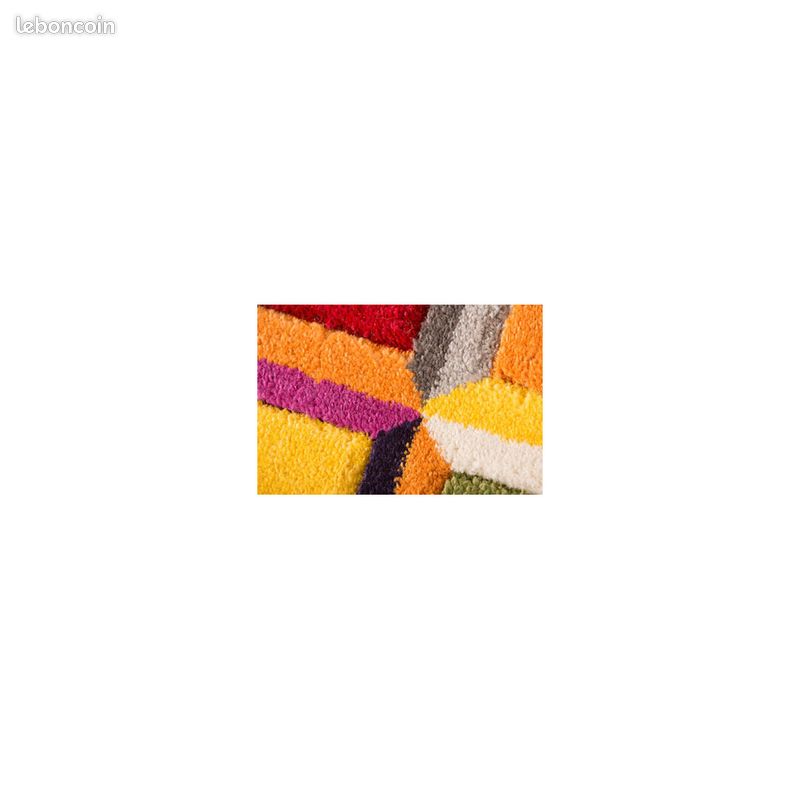 Tapis cubique multicolore moderne pour salon Waltz Multicolore 66x230 (image 5)