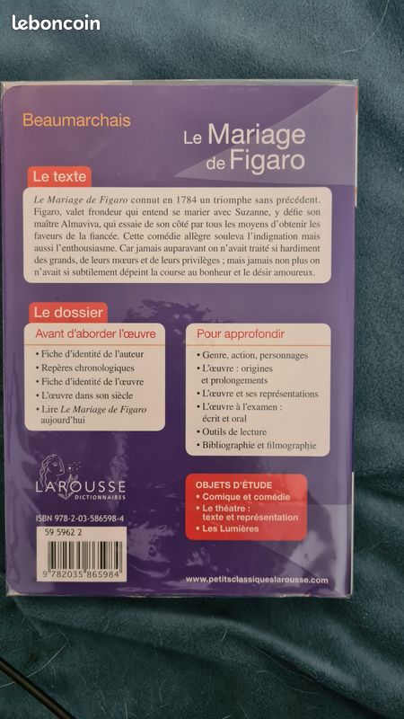 Le Mariage de Figaro -- Beaumarchais (image 2)