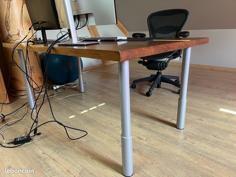 Pieds de table / bureau réglables (image 2)