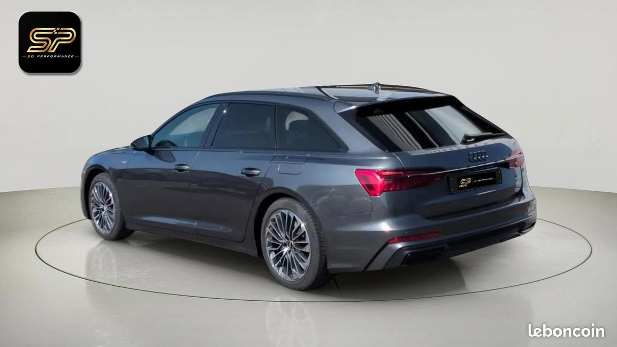 Audi A6 AVANT 55 TFSI e 367 ch quattro * Hybride Rechargeable * BVA * 360° * Cuir/Alcantara * Attelage (image 3)