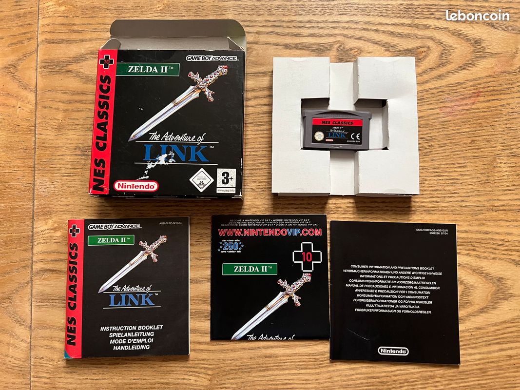 Zelda II: Adventure Of Link (NES Classics) Complet Pour Game Boy Advance - PAL