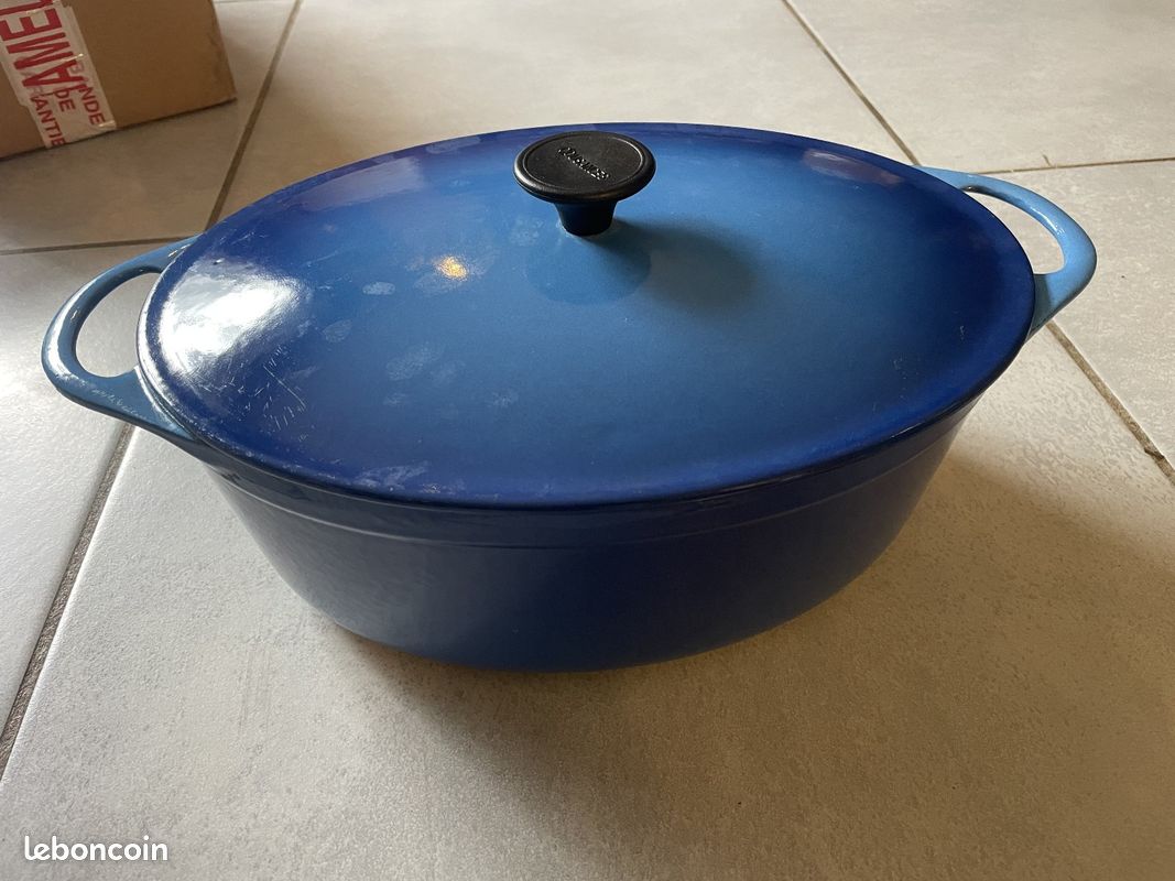 Le Creuset - Cocotte (1) - Art déco - Fonte émaillée et - Catawiki