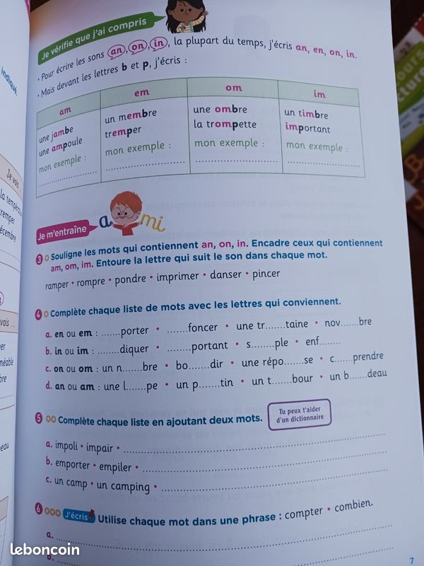 Cahier d'activités CE1 A moi de lire (image 4)