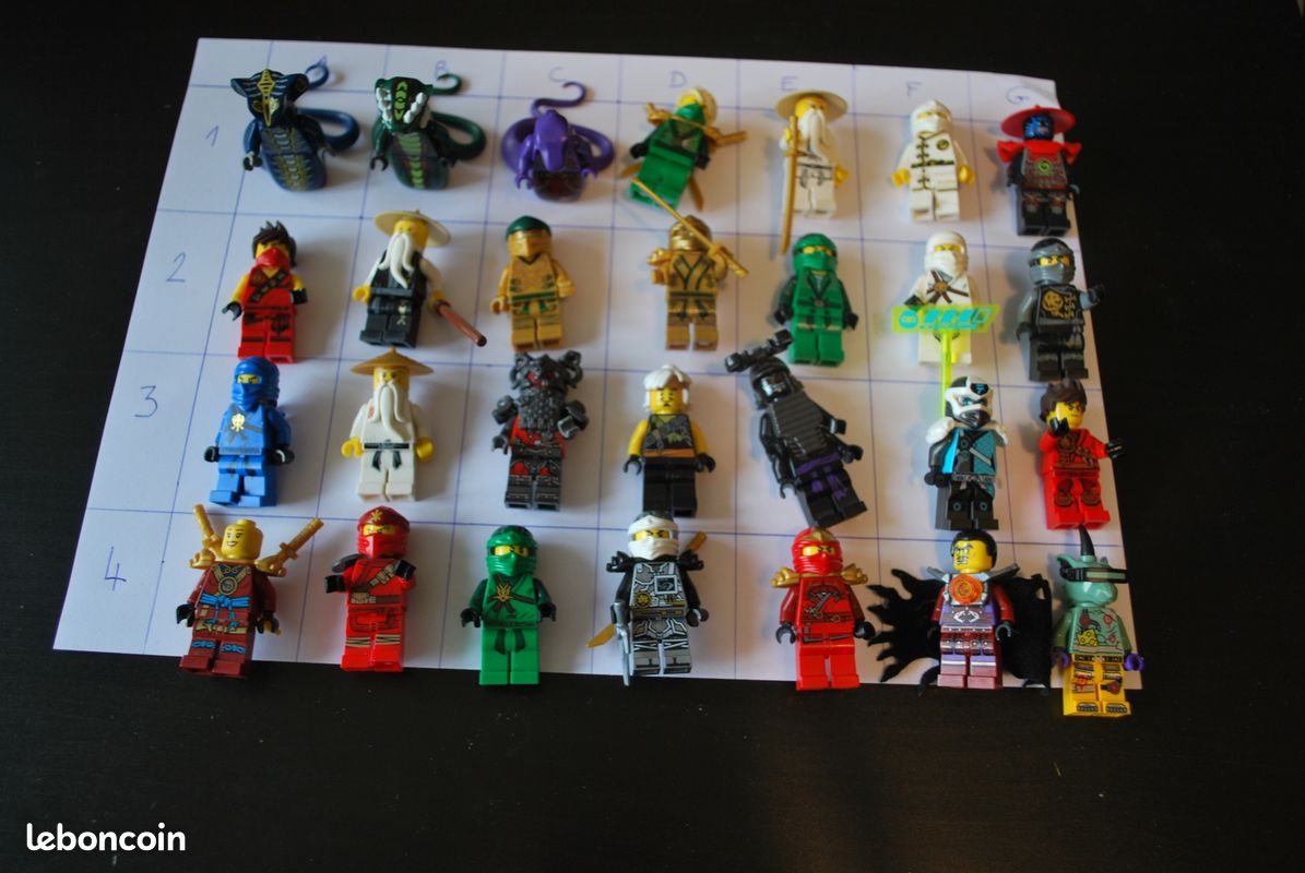 Minifigures Lego Ninjago 1 (image 1)