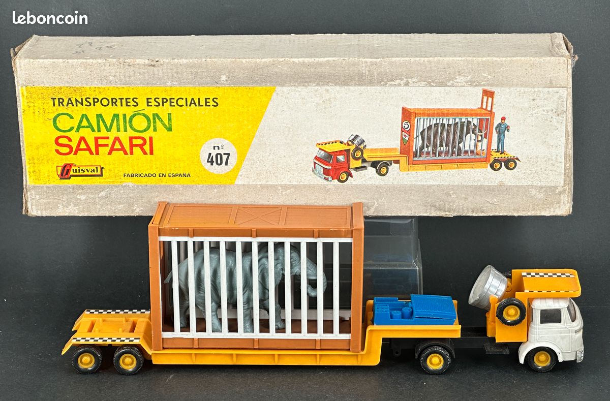 Enchères Lot 256 - JOUET GULLIVER Camion BERLIET 7 tonnes