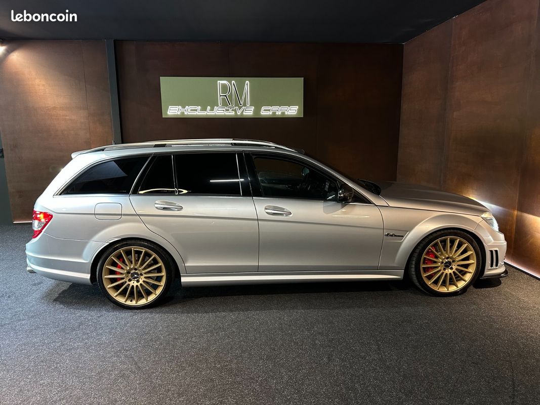 Mercedes CLASSE C BREAK 63 AMG 6.2 V8 457ch 7G-Tronic Historique Complet (image 7)