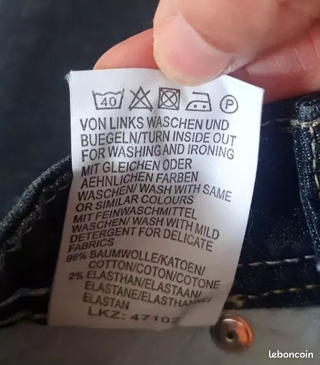 Beau pantalon jeans marque Boysen's taille 36 (image 13)