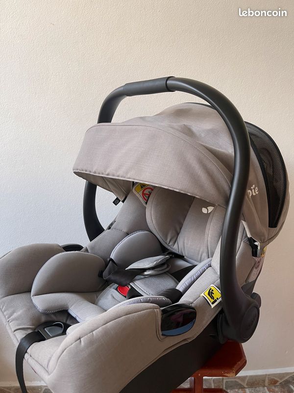 Siège auto Joie i-Gemm 2 gris clair 40-85 cm 13kg (image 1)