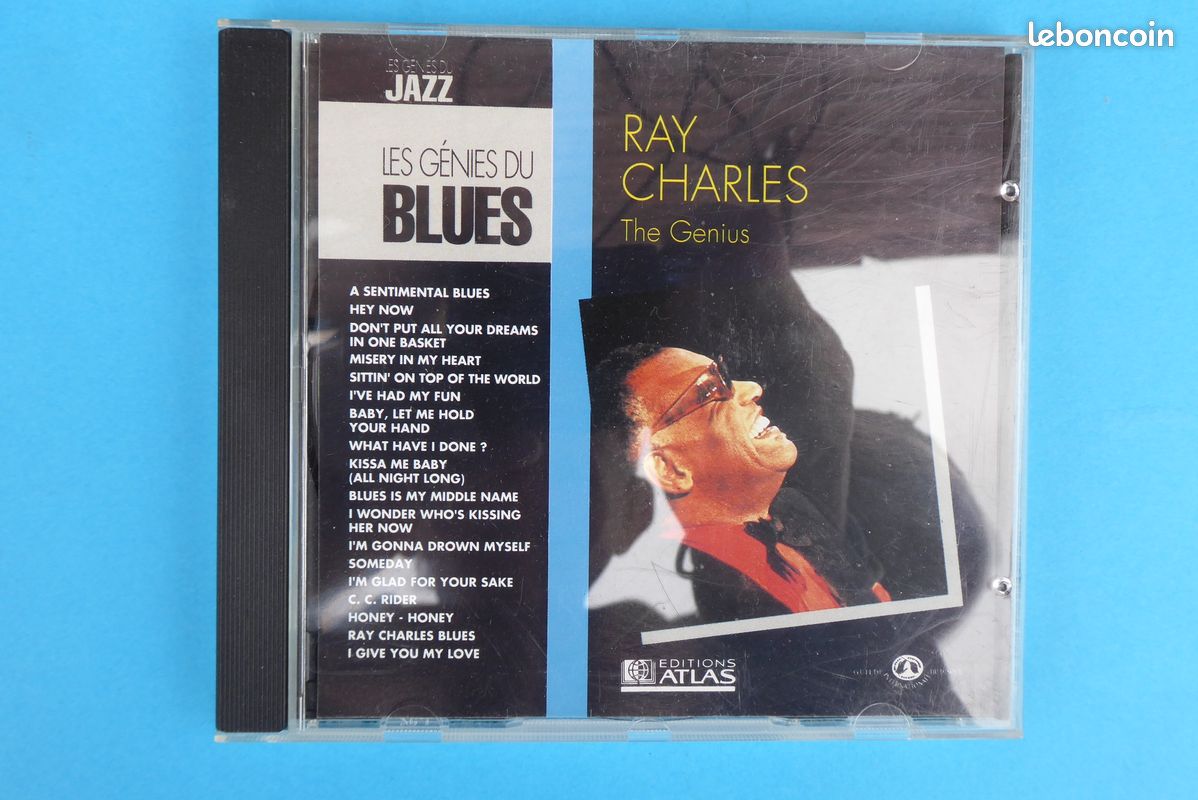 Cd: ray charles les genies du blees ( cd624 ) 13 (image 1)