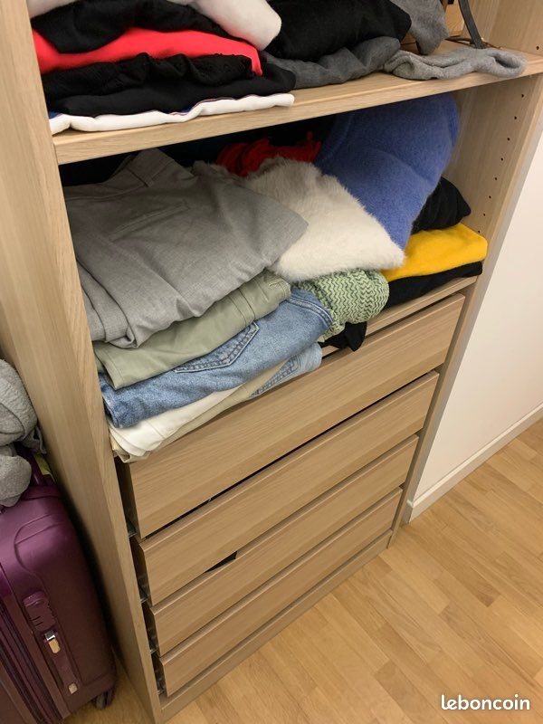 Dressing IKEA PAX complet (2 caissons) - Excellent état (image 3)