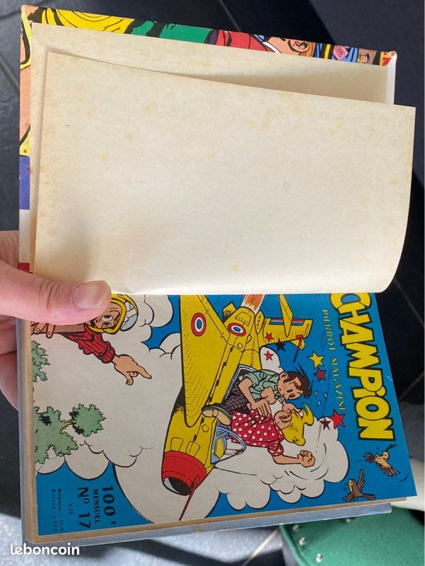 Album bd Reliure éditeur Pierrot Champion 5 de 1959 (image 2)
