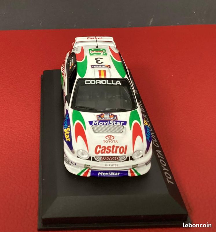 Voiture Miniature Toyota Corolla WRC Sainz Moya 1998 1/43 Altaya - Occasion