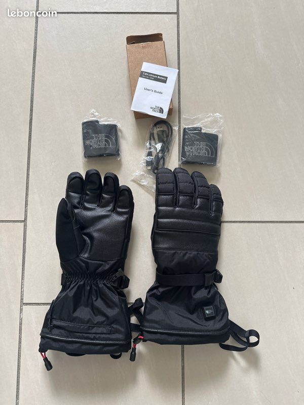 Gants chauffants North Face Montana inferno etip, femme, taille M