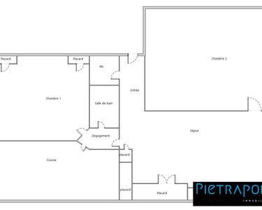 Appartement 149 500 € - 63 m²