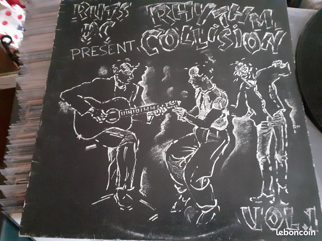 LP vinyle RUTS DC Present rhythm collision _ (image 1)