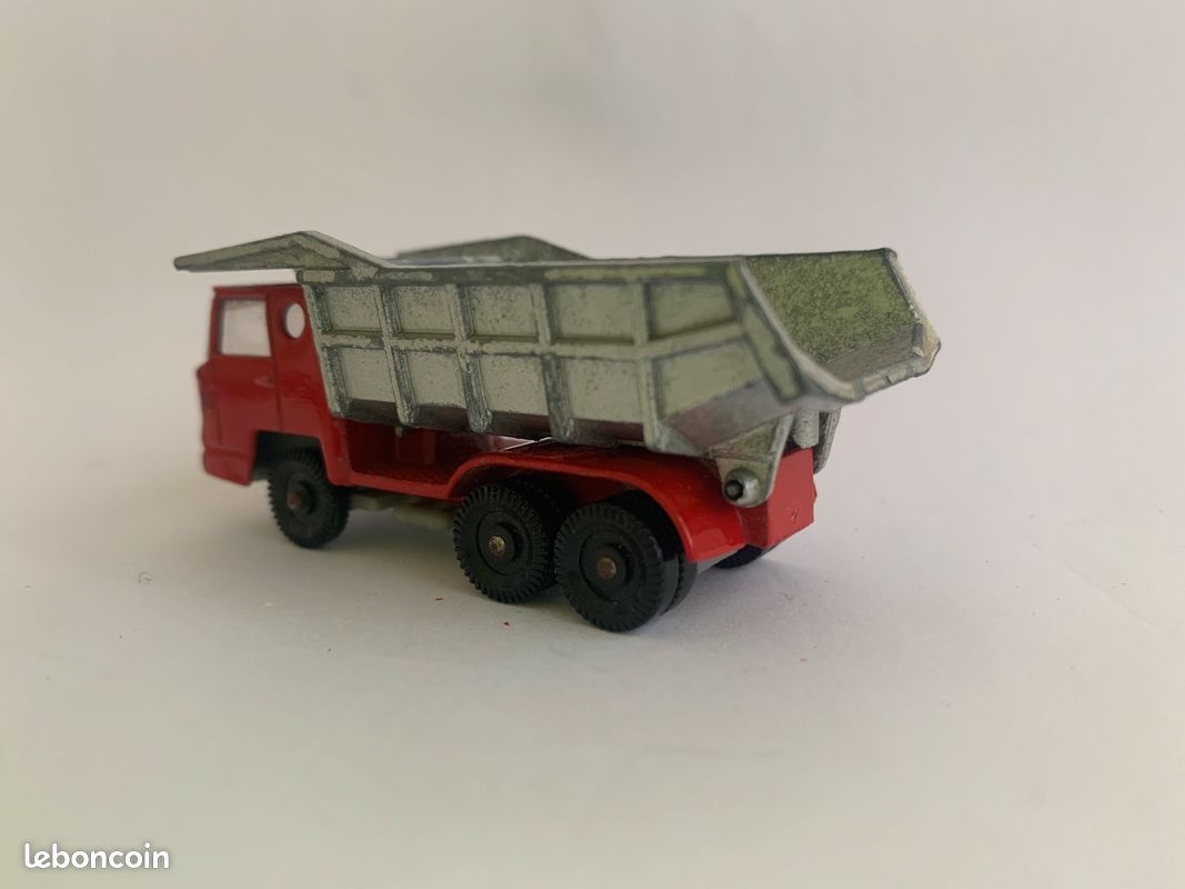 Majorette - Ref 205 - Camion Bernard Benne Carrière - 1/100 métal - Collection